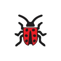 bug vector illustration icon design template