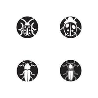 bug vector illustration icon design template