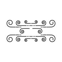 Wind vector icon design illustration template