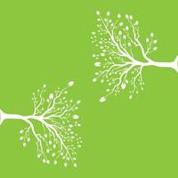 Vector branch , Hand drawn illustration of tree branch design template