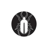 bug vector illustration icon design template