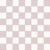 Pattern design of polka dots in square. Used as a background, fabric pattern, book cover, etc. vector