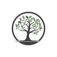 Tree Vector ,hand drawn,  illustration of  Olive tree vector design template