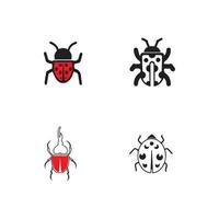 bug vector illustration icon design template