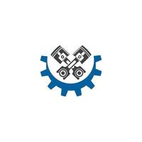 Gear Logo Template vector icon illustration design