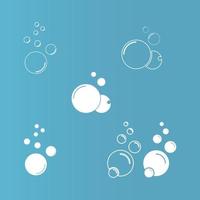 Bubble  icon vector