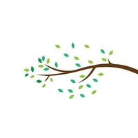 Vector branch , Hand drawn illustration of tree branch design template