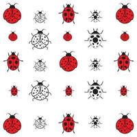 bug vector illustration icon design template