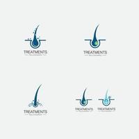 Hair treatments icon illustration vector