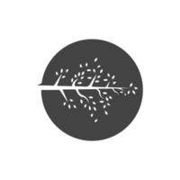Vector branch , Hand drawn illustration of tree branch design template