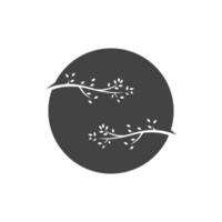 Vector branch , Hand drawn illustration of tree branch design template