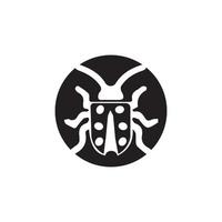 bug vector illustration icon design template