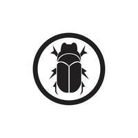 bug vector illustration icon design template