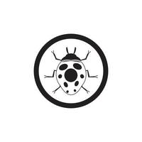 bug vector illustration icon design template