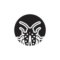 bug vector illustration icon design template