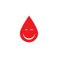 Human Blood logo template vector icon illustration design