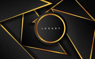 Black luxury premium background vector