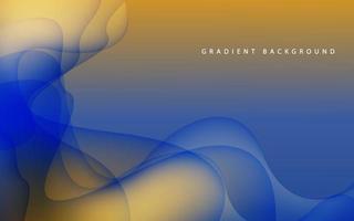 Abstract gradient fluid background vector