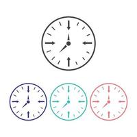 Time vector icon , 24 Hour icon vector illustration design template