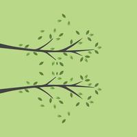 Vector branch , Hand drawn illustration of tree branch design template