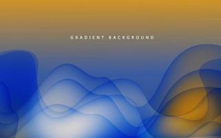 Abstract gradient fluid background vector