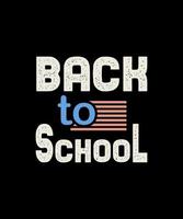 Back to School illustration vector