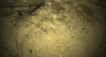 Dark yellow concrete scary for background. Yellow wall halloween background concept. Horror cement texture photo