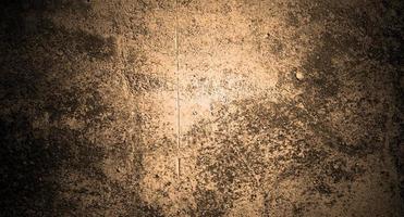 Dark yellow concrete scary for background. Yellow wall halloween background concept. Horror cement texture photo