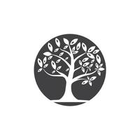 Tree Vector ,hand drawn,  illustration of  Olive tree vector design template