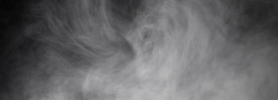 Illuminated smoke on background. Abstract smoke texture for background photo