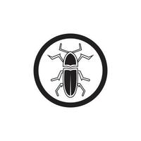 bug vector illustration icon design template