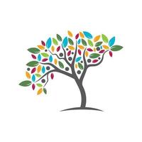 Tree Vector ,hand drawn,  illustration of  Olive tree vector design template