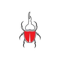 bug vector illustration icon design template