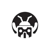 bug vector illustration icon design template