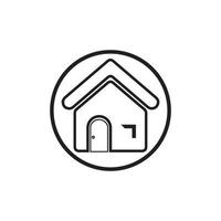 Home Vector icon illustration design template