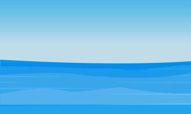 sea ocean view design vector background.