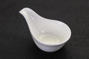 White porcelain bowl photo