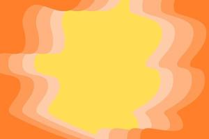 Yellow orange abstract background vector