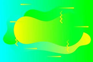 Calm yellow green color liquid background with nice horizontal lines. designs for web, banners, posters, etc. vector