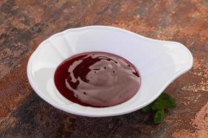 Delicous cowberry sauce photo