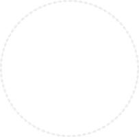 Round frame of black-and-white pretty horizontal  leaves. Isolated nature frame on white background for your design. vector