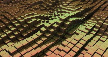 abstrakt kub bakgrund video