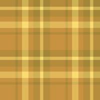 Seamless pattern in charming discreet orange and light yellow colors for plaid, fabric, textile, clothes, tablecloth and other things. Vector image.