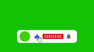 Subscribe and Reminder Button Animation on black channel. animated, background, click, internet, media, online, social, stream, streaming, video, views, youtube video