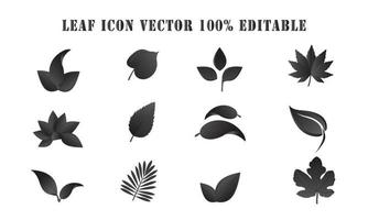 leaf icon collection