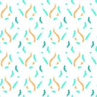 Brush strokes pattern. Seamless vector pattern with brush drawings for textiles, fabrics, wallpapers.
