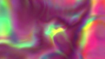 Abstract gradient multicolored glowing background video