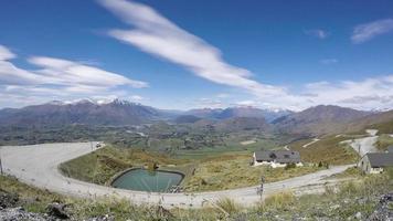 Timelapse winding road to The Coronet Peak video