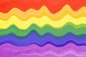 el orgullo abstracto colorea el fondo de la acuarela. ilustración vectorial eps10. vector