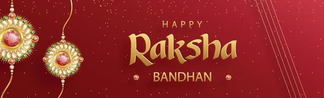 Raksha Bandhan 3d Podium round stage style for the Indian festival vector